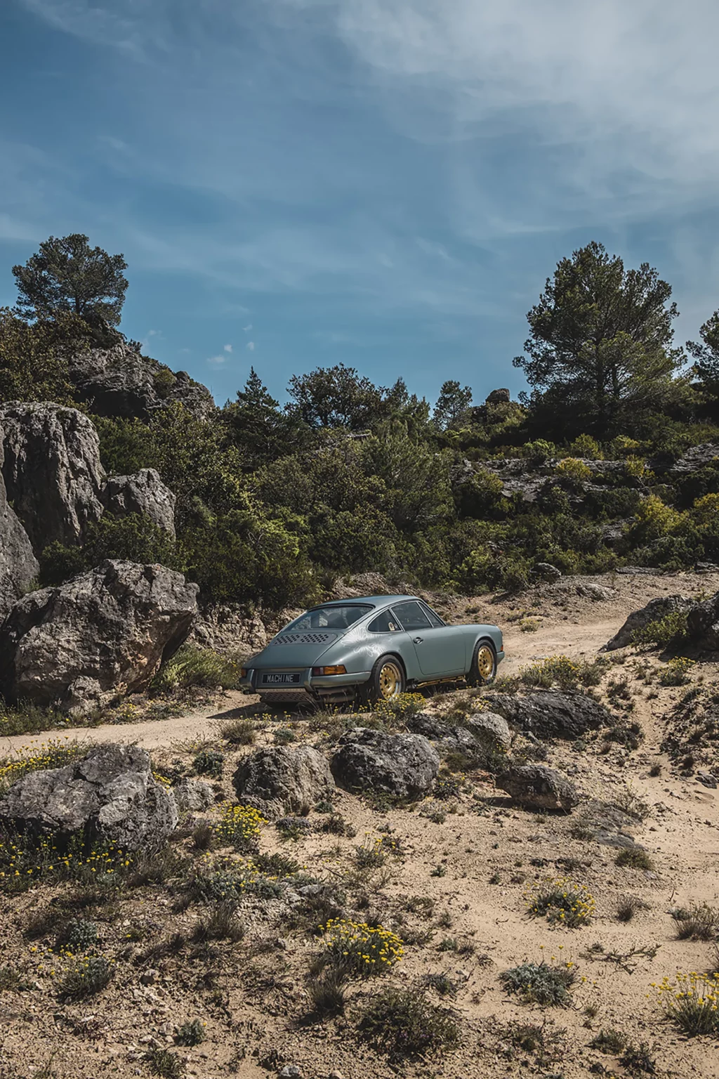 Porsche 911 Peyotl Restomod in Mezcal Green